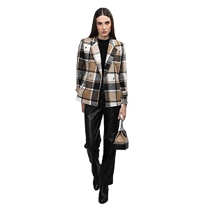 chkokko women polycotton winter wear short coat