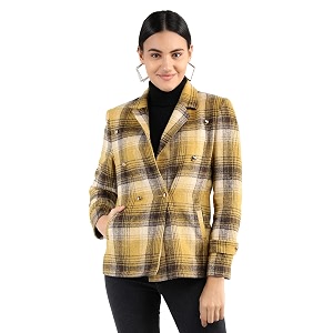 chkokko women polycotton winter wear short coat