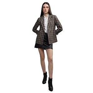 chkokko women polycotton winter wear short coat