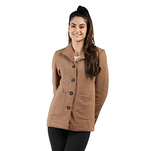 chkokko winter wear single breasted stylish coat blazer for women