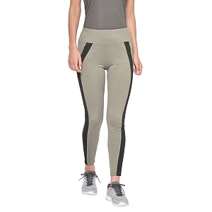 chkokko women high rise yoga track pants stretchable sports tights