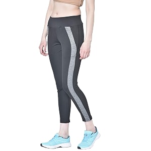 chkokko women high rise yoga track pants stretchable sports tights