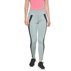 chkokko women high rise yoga track pants stretchable sports tights