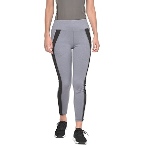 chkokko women high rise yoga track pants stretchable sports tights