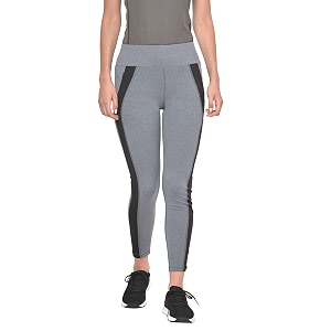 chkokko women high rise yoga track pants stretchable sports tights