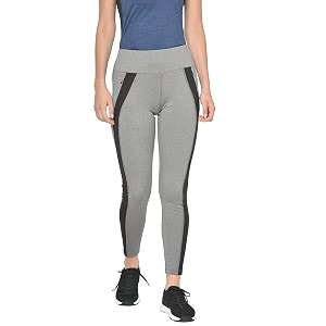 chkokko women high rise yoga track pants stretchable sports tights