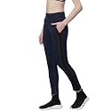 CHKOKKO Women High Rise Yoga Track Pants Stretchable Sports Tights