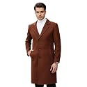 CHKOKKO Wool Blend Men Winter Wear Regular Fit Standard Length Coat