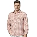 CHKOKKO Wool Men Winter Wear Check Shacket