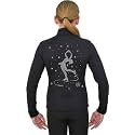 ChloeNoel Figure Skating Solid Polar Fleece Fitted Jacket by Polartec J11