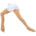 ChloeNoel Figure Skating Tan Over The Boot Tights TB8832