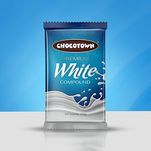 choco town choco compound slab  chocolate bar for making cakes amp cookies - 500g milk 1