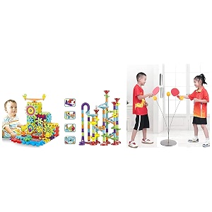 Chocozone Marble Run Track Table Tennis Trainer