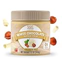 ChocZero Sugar Free White Chocolate Hazelnut Spread, 12 oz Jar