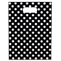 Choice Marts 100 Black Polka Dot Plastic