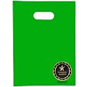 Choice Marts 100 Green Plastic Bags With