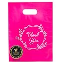 Choice Marts 100 Pink Thank You Bags