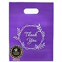 Choice Marts 100 Purple Thank You Bags