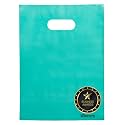 Choice Marts 100 Teal Plastic Bags With
