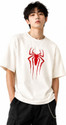 choicehub Graphic Print Men Round Neck White