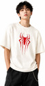 choicehub Graphic Print Men Round Neck White
