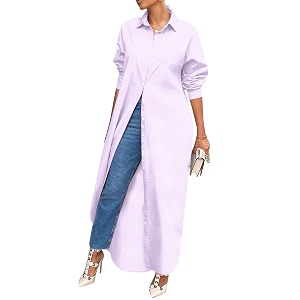 Choichic Button Down Shirts for Women Cotton