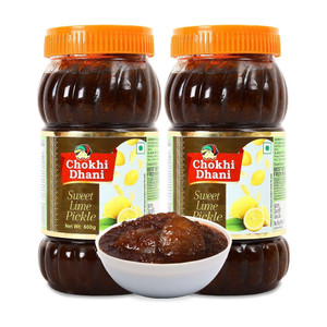 chokhi dhani foods sweet lime pickle lime pickle 2 x 06 kg