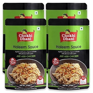 chokhi dhani haleem sauce  ready to cook gravy  pack of 4 375g each