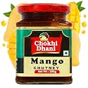 Chokhi Dhani Mango Chutney 300g, Aam Ki Chutney | Spicy &amp; Tangy Khatta Meetha Raw Mango Chatni | Oil-Free | No Preservatives