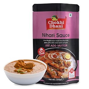 chokhi dhani nihari sauce  ready to cook gravy  pack of 1 390 gram