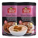 Chokhi Dhani Nihari Sauce | Ready to Cook Gravy | (Pack of 2, 375g Each)