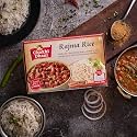 Chokhi Dhani Authentic Rajma Rice Ready-to-Eat Meal 360g | Traditional Indian Kidney Beans Curry with Basmati Rice | 100% Vegetarian | Heat &amp; Eat Instant Food | No Preservatives