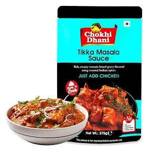 chokhi dhani tikka masala sauce  ready to gravy  pack of 1