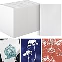 Cholemy 120 Pcs Foam Printing Plates 6 X 9 Inches White 1/20 Inch Thick