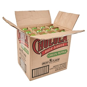 cholula green pepper hot sauce 5 fl oz  148 ml  148 g 12 pack