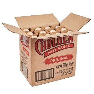 cholula original hot sauce 5 fl oz  150 ml  148 g 12 pack