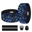 Chooee Road Bike Handlebar Tape,2PCS Bicycle Bar Tape,Red/Blue/Green/Yellow/Orange/Purple/Silver/Black