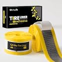 Chooee Self Adhesive Bike Tire Liner,Bicycle Inner Tube Flat Protector for 26"/27.5"/29"×1.75/1.95/2.10/2.125/2.20/2.40 MTB/E-Bike,Anti-Puncture Proof Tire Liner for 28inch MTB &amp; 700c Road/Gravel Bike