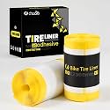 Chooee Self Adhesive Fat Bike Tire Liner,Bicycle Inner Tube Flat Protector for 20" 24" 26"×2.40/3.0/4.0/4.5/5.0 Tires,Anti-Puncture Proof Tire Liner for MTB/E-Bike/Fat Bike
