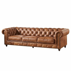 modern amp classic leatherette chesterfield sofa setfor living room 3 seater