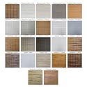Choose Samples of Our 17 Different Woven Wood Shades