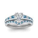 Choose Your Gemstone Graduated Channel Setting Diamond CZ Wedding Sterling Silver Heart Shape Wedding Engagement Birthstone Stackable Ring Size US 4 to 12