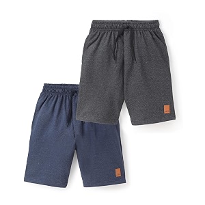 chopper club boys shorts in a pack of 2 fleece shorts regular fit