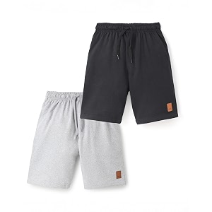 chopper club boys shorts in a pack of 2 fleece shorts regular fit