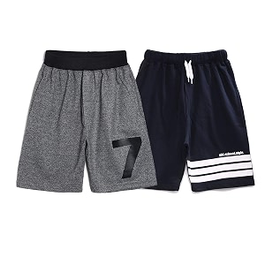 chopper club boys shorts in a pack of 2 fleece shorts regular fit