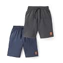 chopper club Boys Shorts in a Pack of 2 Fleece Shorts Regular Fit