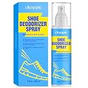 Choppie Shoe Deodorizer Spray (5 Fl Oz), Deodorizer for Destroy Embarrassing Odors, Foot Spray for Smelly Feet, Shoe Smell Eliminator