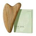 CHOSIN Gua Sha Tool for Face &amp; Body: Face Massager Tool for Lymphatic Drainage - Jaw Lifting &amp; Anti-Aging, Relieve Pain for Women Men Self Care Gift (Sandalwood)