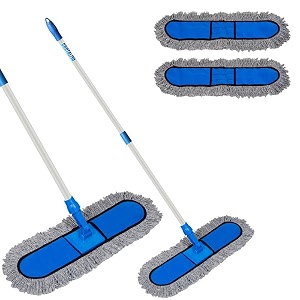 cotton mop refill for floor cleaning 300gm white - pack of 2