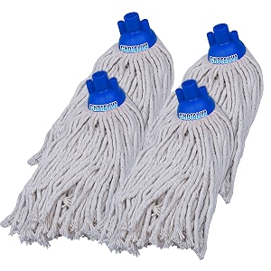 round mop cotton refill 250 gms mop blue pack of 4